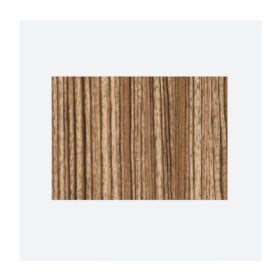 Karnis előlap mennyezeti sínhez (karnistakaró) - Teak