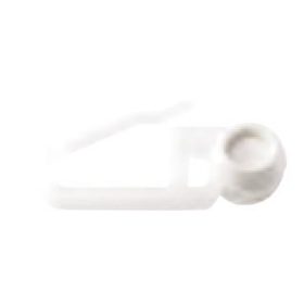 Mennyezeti sín görgő ráncszedő kampóval, 100 db/csomag