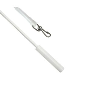 Fehér Függönyelhúzó pálca 50 cm, 1 db/csomag