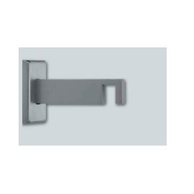 Inox Square line tartó egysoros, rövid, 1 db/csomag 