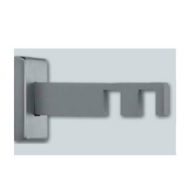 Inox Square line tartó kétsoros, hosszú, 1 db/csomag 