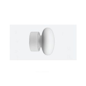 Fehér végzáró Dijon 19 mm 2 db/csomag