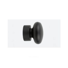 Fekete végzáró Dijon 19 mm 2 db/csomag