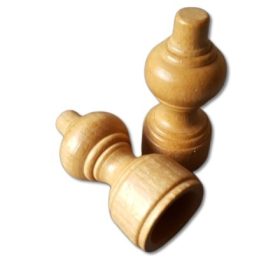 28 mm Végzáró - Fehér 2 db/csomag